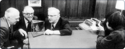 ABC Laboratories - Dr Gehrke with Moon Rocks (1969)