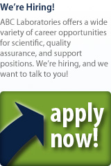 abclabs - featured message - we are hiring